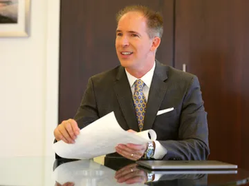 David Lee Jensen at his desk